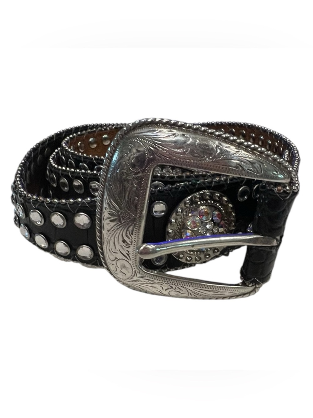 ✨ Blazin Roxx Rhinestone Western Belt – Black | Bling | Cowgirl Glam ✨